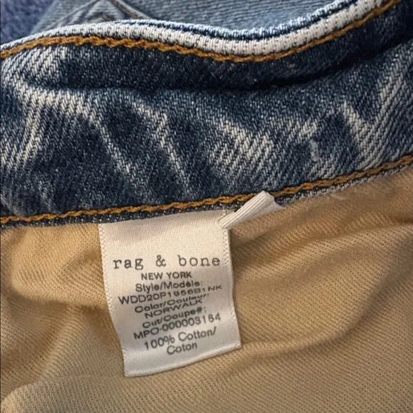 rag & bone Distressed Blue Jean Short Bundle - Picture 10 of 10